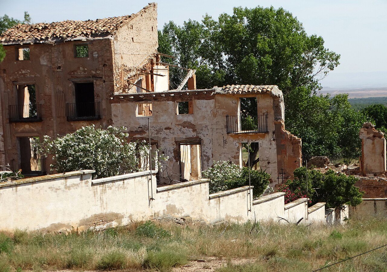 Belchite Viejo, uno de los lugares más impactantes que ver en la provincia de Zaragoza