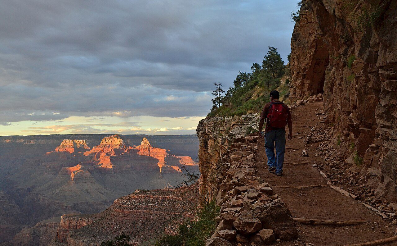El Bright Angel Trail, uno de los imprescindibles que ver en el Gran Cañón South Rim
