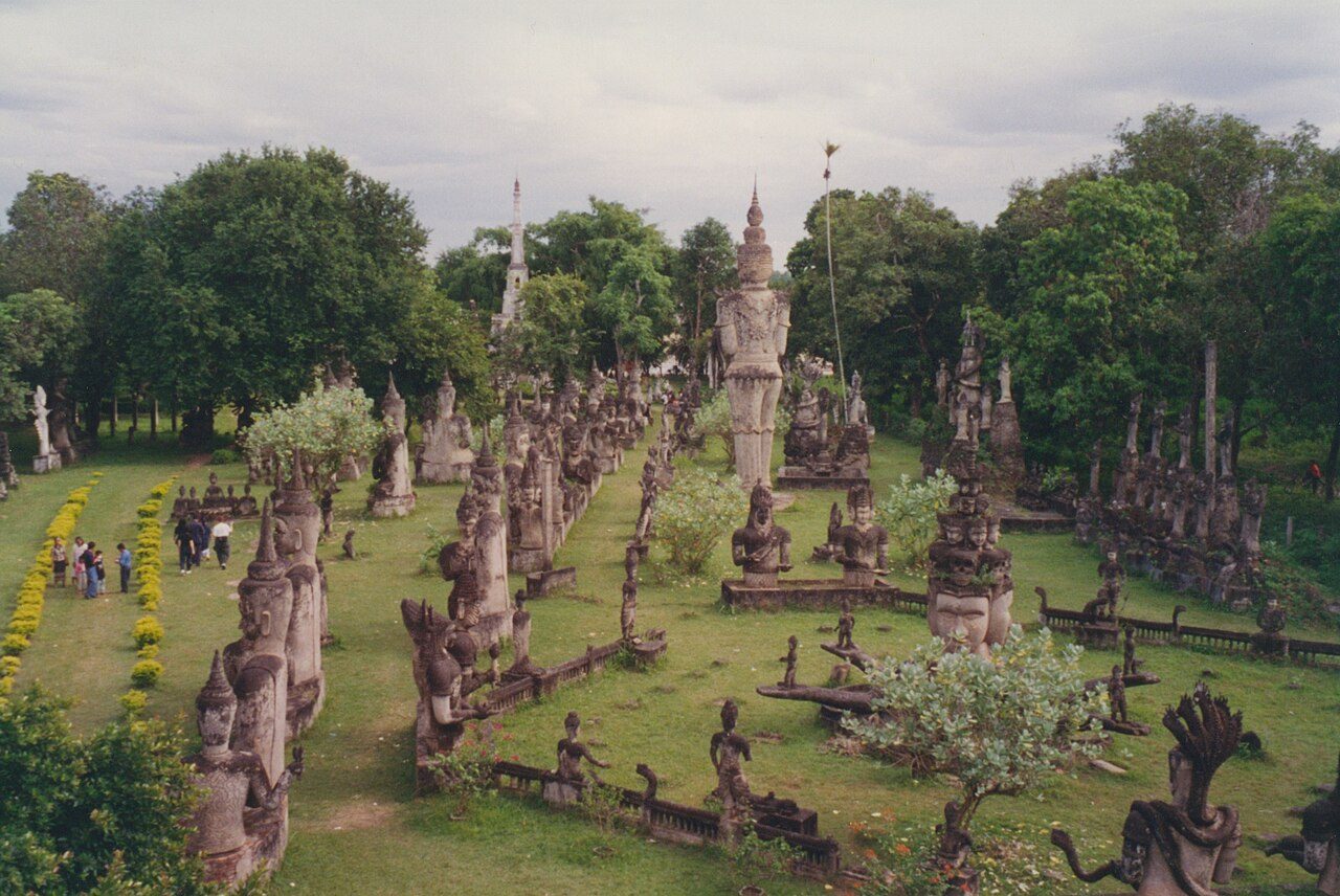Las figuras del Buddha Park, una visita diferente que ver en Vientián