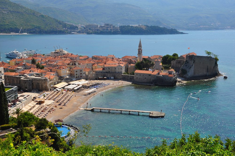 Vistas del casco antiguo, uno de los imprescindibles que ver en Budva