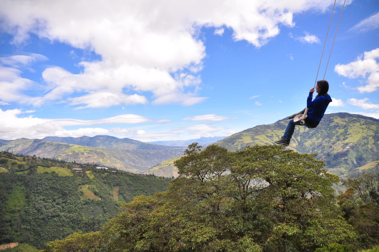 La Casa del Árbol y su columpio, un imprescindible de qué hacer en Baños