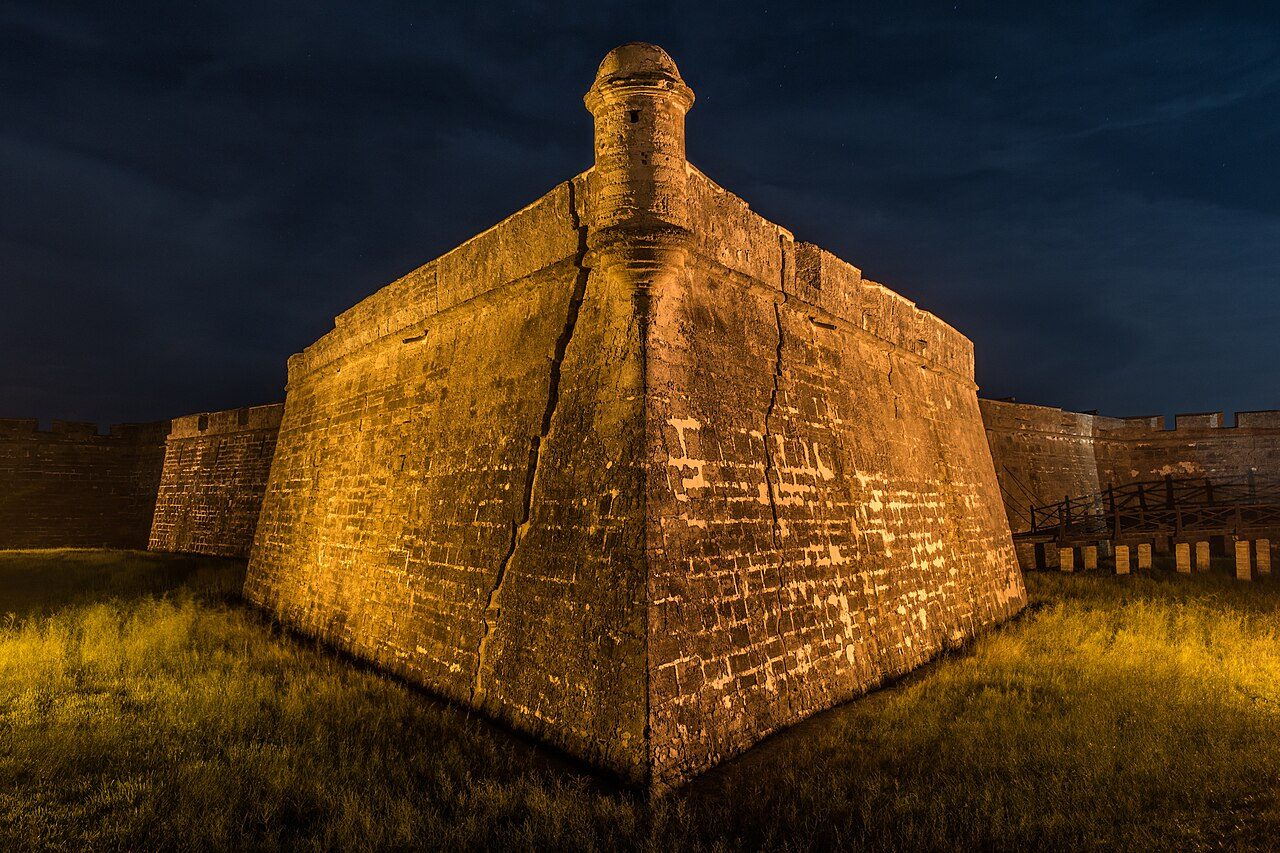 El Castillo de San Marcos, parada obligada al ver San Agustín
