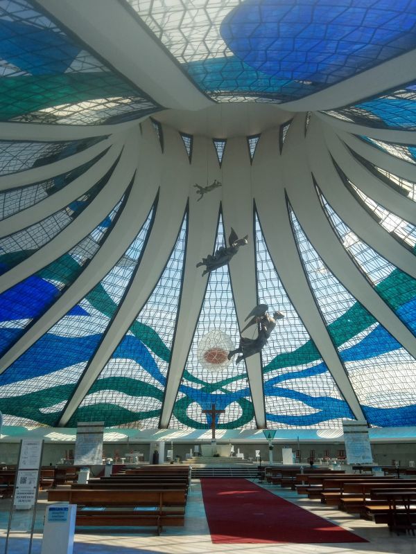 La catedral de Niemeyer, parada obligada en cualquier lista de qué ver en Brasilia