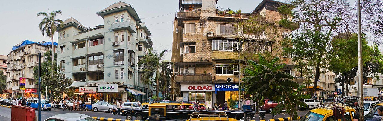 Las calles de Colaba, el barrio más turístico que ver en Bombay