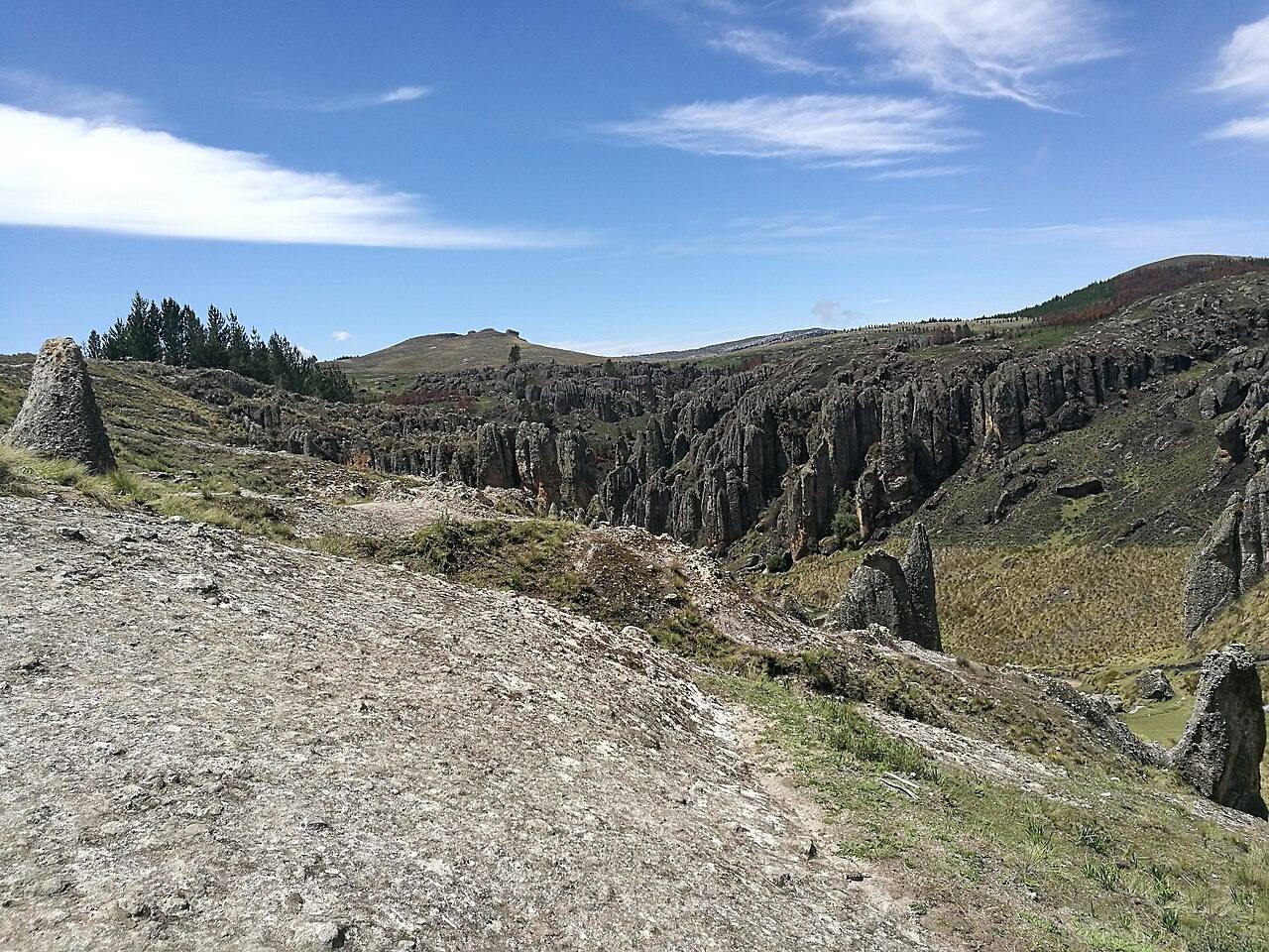 El bosque de piedra de Cumbemayo, una excursión clásica en cualquier visita a Cajamarca