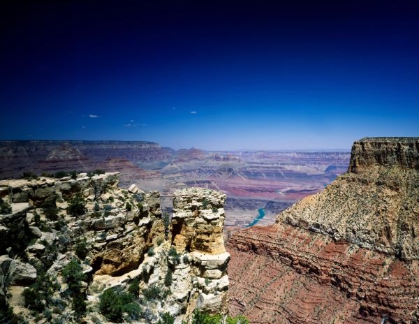 Tours y visitas guiadas en Gran Cañón South Rim: vistas aéreas del abismo