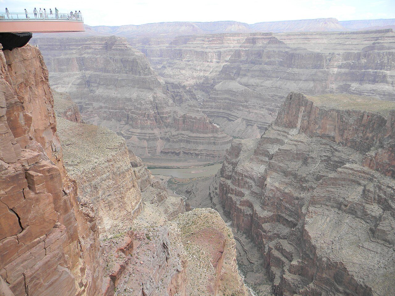 El Skywalk de Eagle Point, lo más impresionante que ver en el Gran Cañón West Rim.