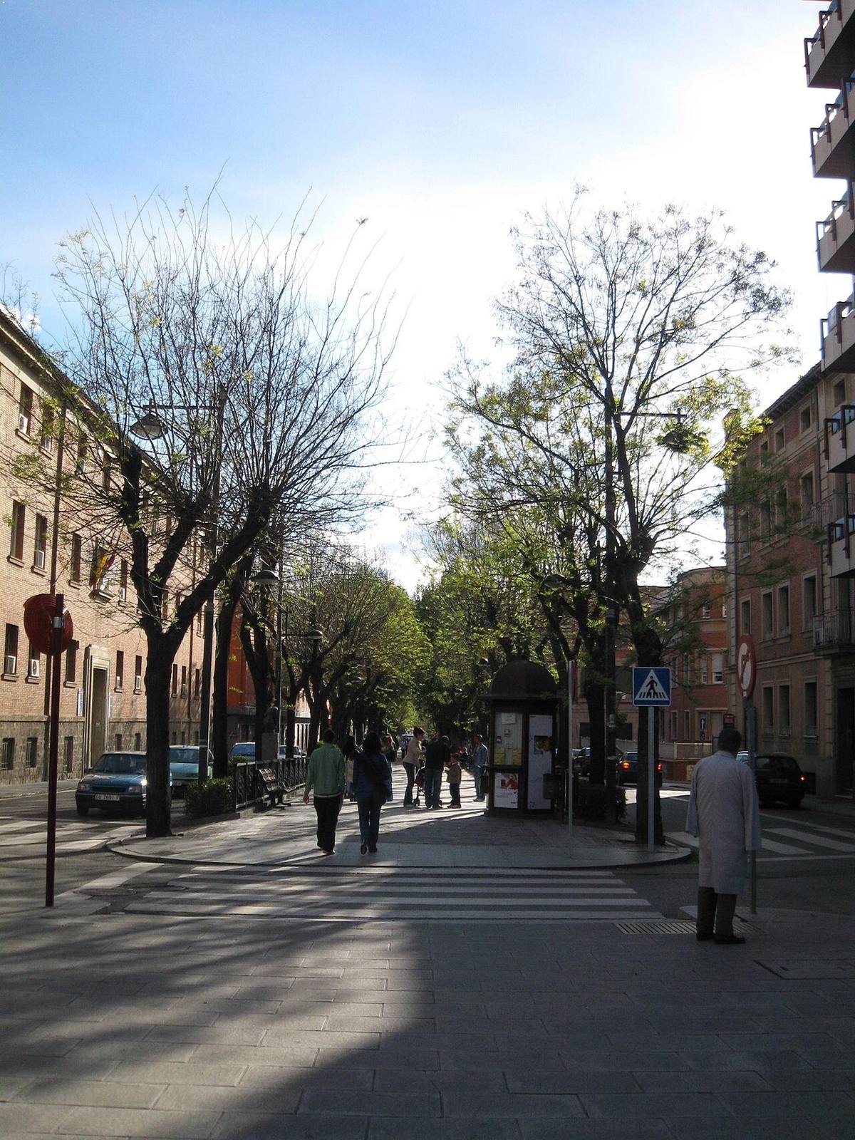 Calles del casco histórico en una visita a qué ver en Guadalajara, España