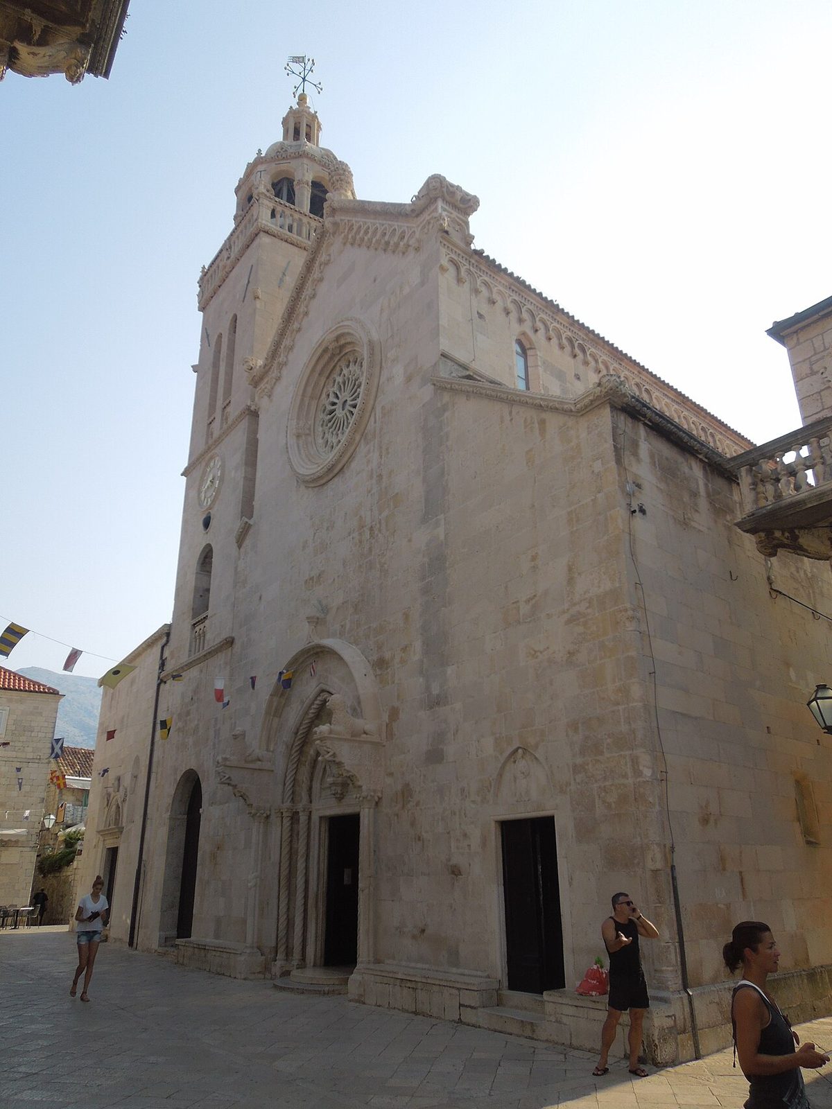 La Catedral de San Marcos, uno de los principales edificios que ver en Korcula