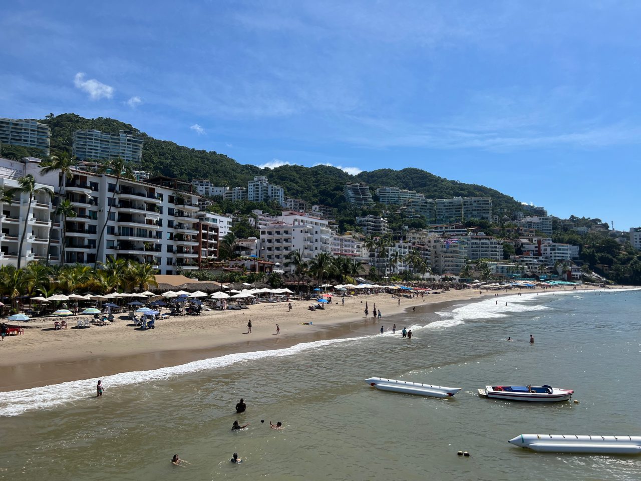 El muelle de playa Los Muertos, parada obligada en Puerto Vallarta
