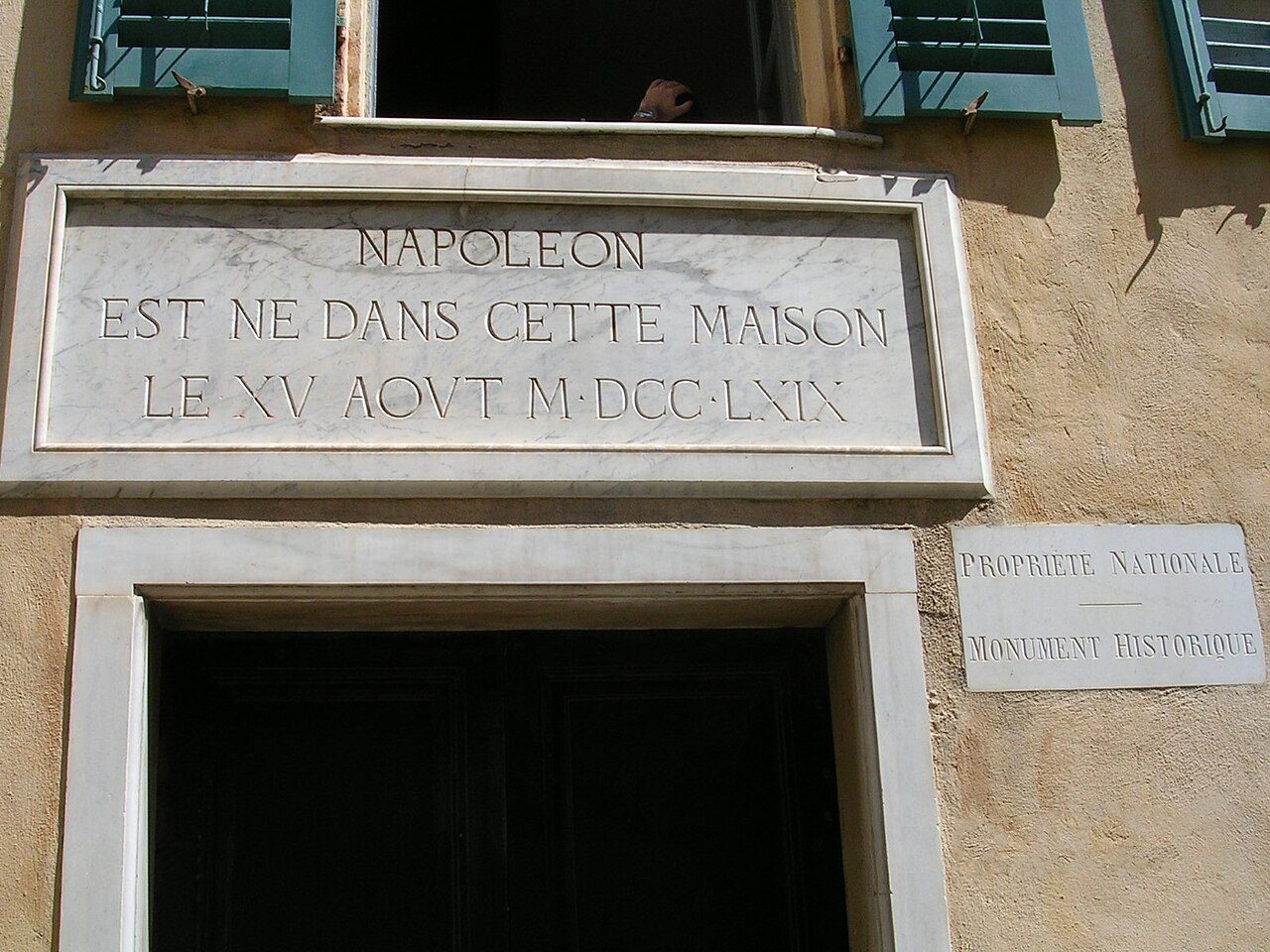 La casa natal de Napoleón, parada obligatoria al decidir qué ver en Ajaccio