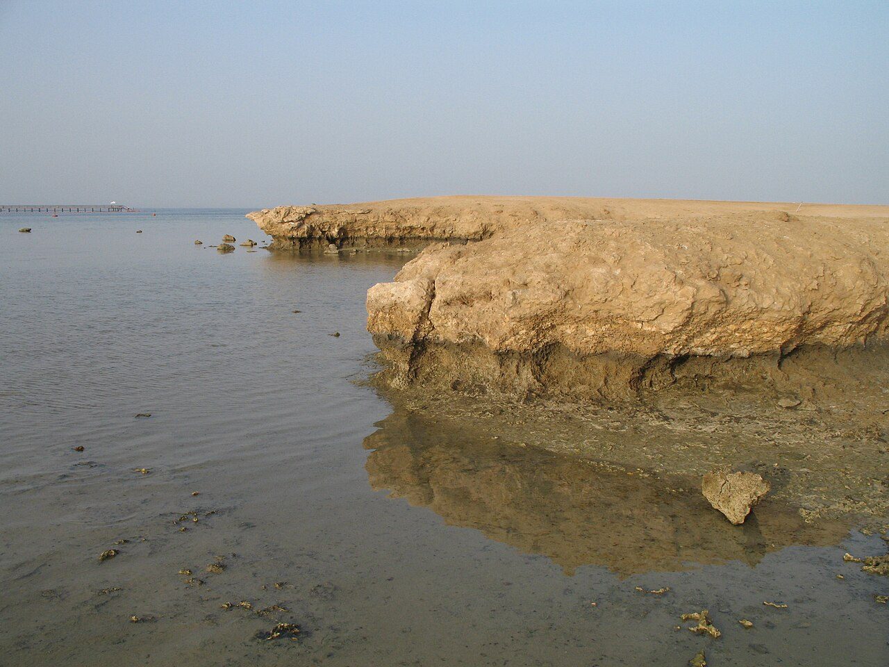 Vista de la costa del Mar Rojo, uno de los grandes atractivos de qué ver en Marsa Alam