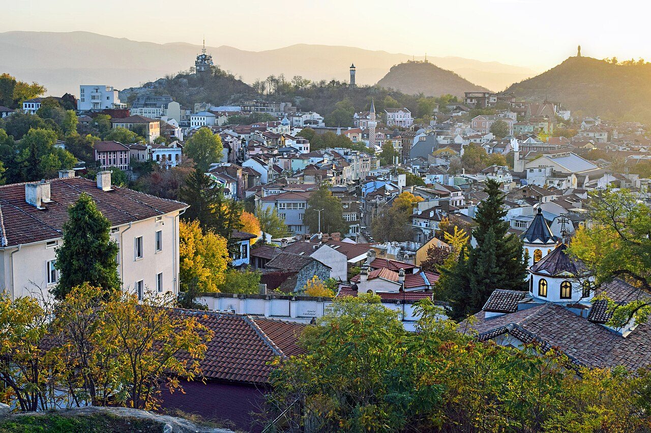 Atardecer desde Nebet Tepe, el mejor mirador que ver en Plovdiv