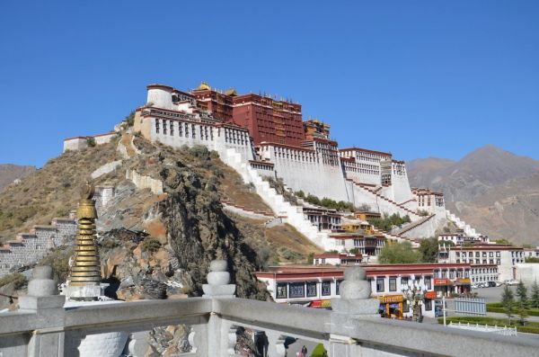 El Palacio del Potala, parada obligada de qué ver en Lhasa