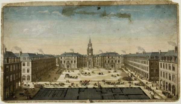 Casas de entramado de madera en el casco antiguo, imprescindibles de qué ver en Rennes