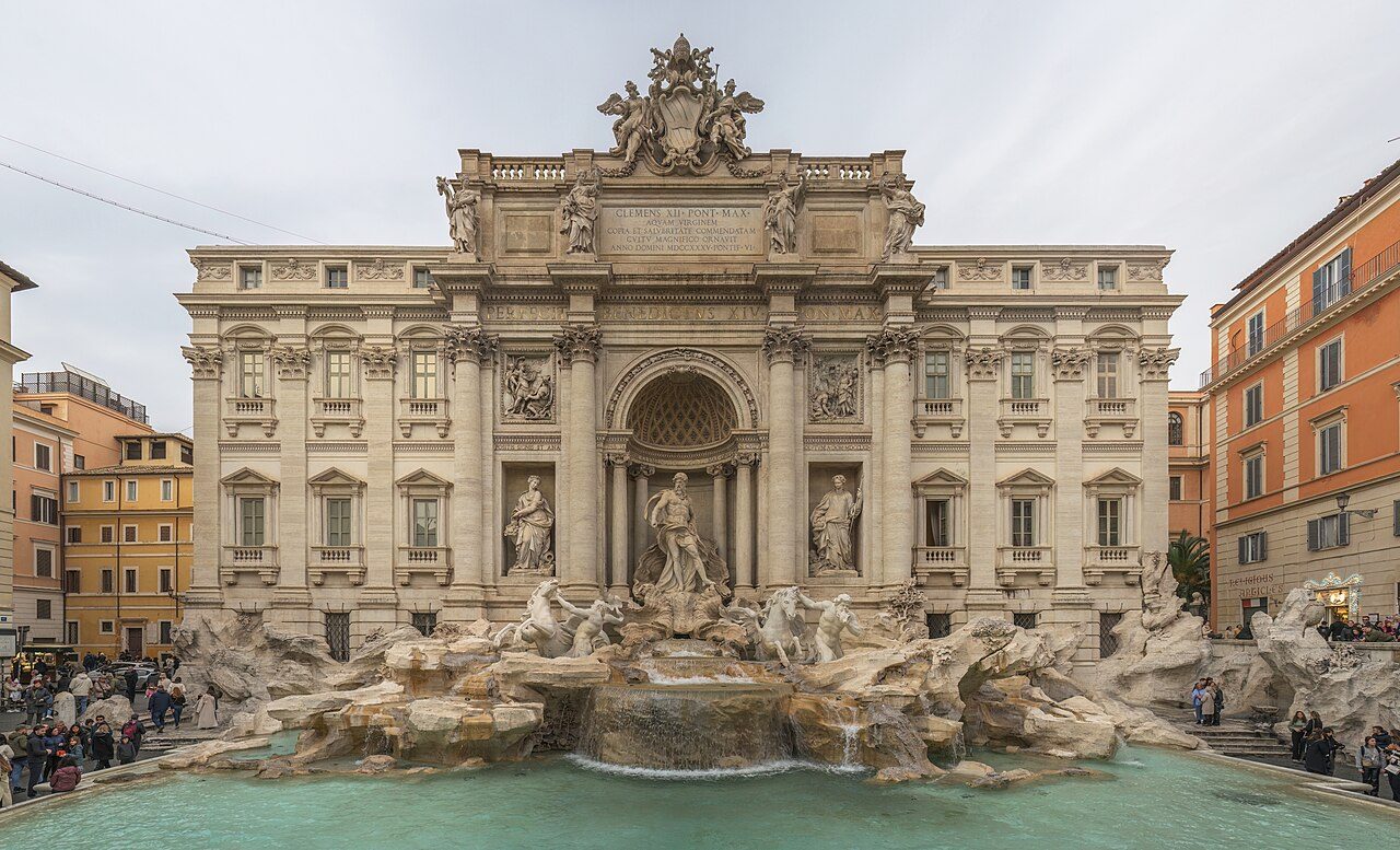 La Fontana di Trevi, parada obligada en cualquier lista de qué ver en Roma