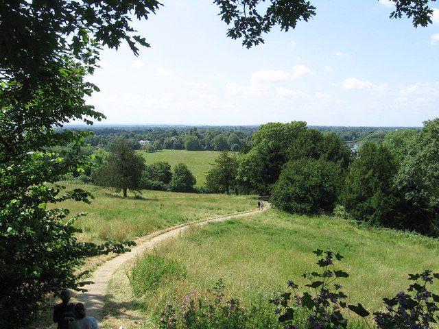 Las vistas del Támesis desde Richmond Hill, un clásico de qué ver en Richmond Upon Thames