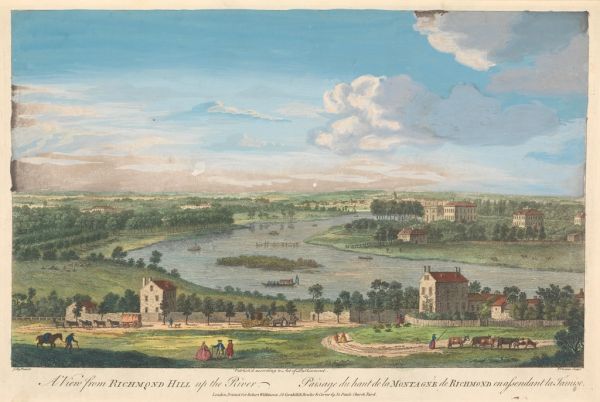 Las vistas del Támesis desde Richmond Hill, un clásico de qué ver en Richmond Upon Thames