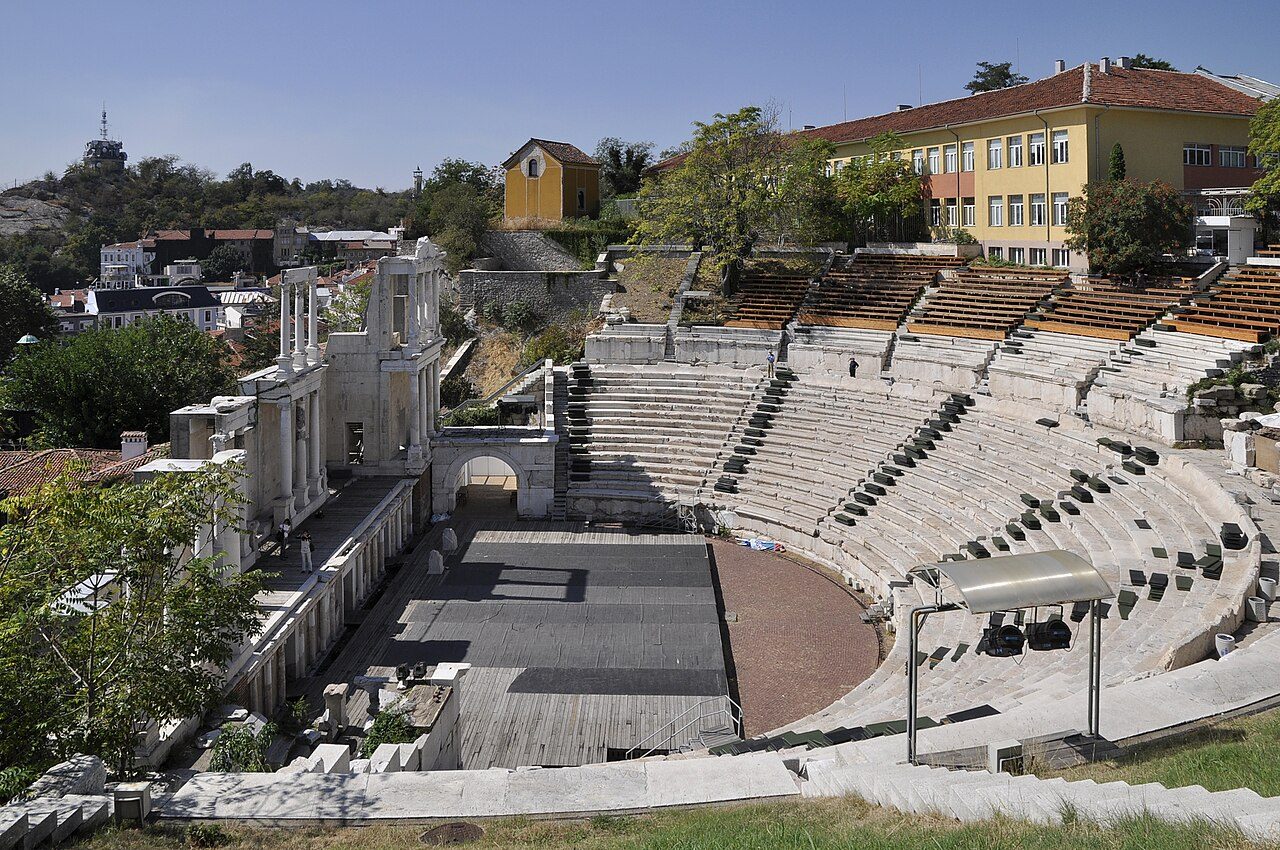 El Teatro Romano, lo más impresionante que ver en Plovdiv