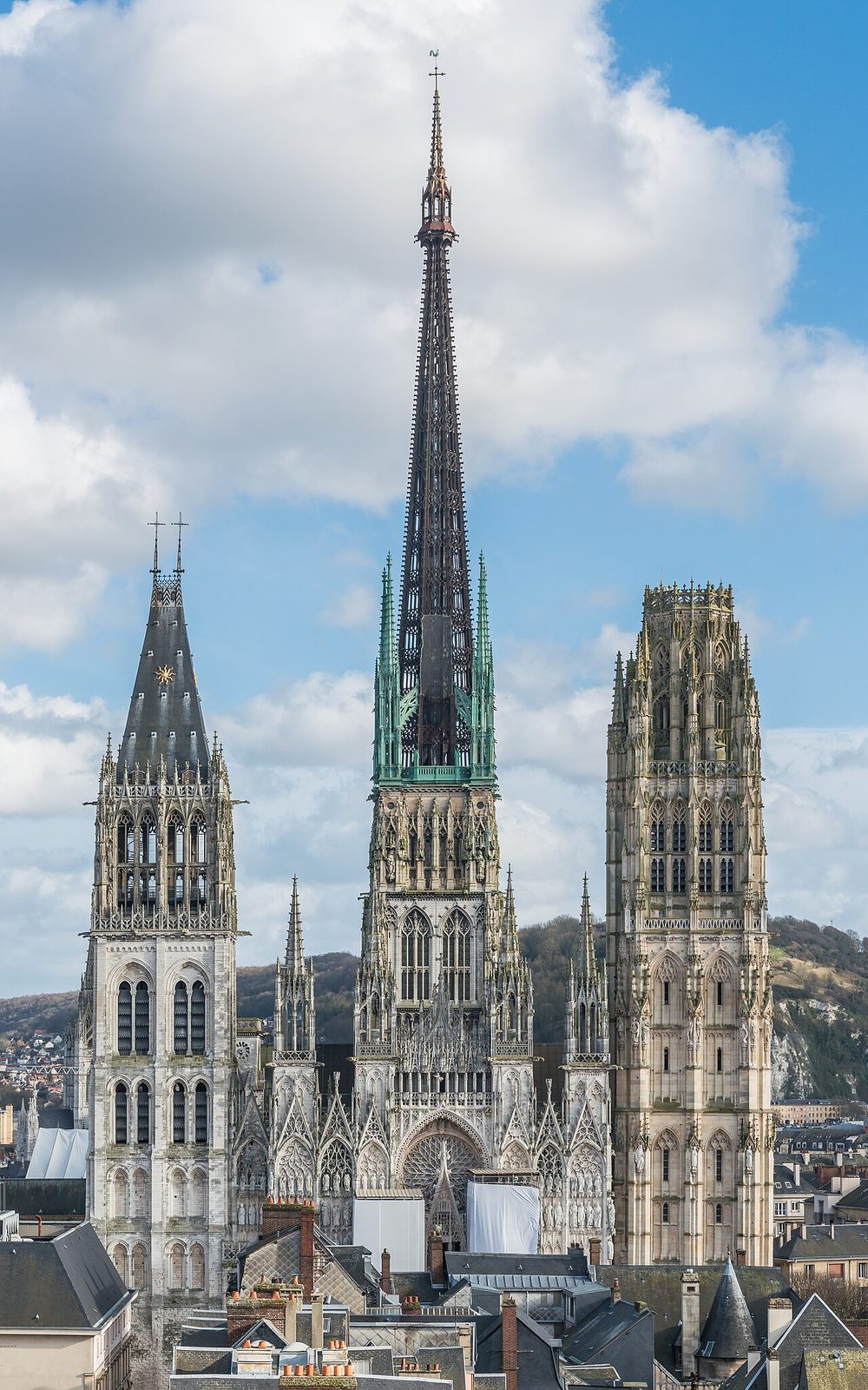 La catedral gótica, parada obligada de qué ver en Ruan