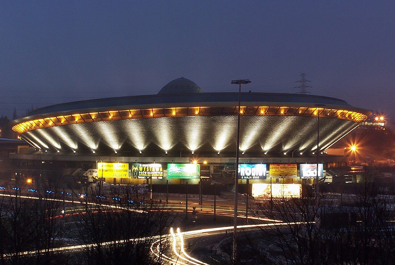 El Spodek, el edificio más emblemático que ver en Katowice