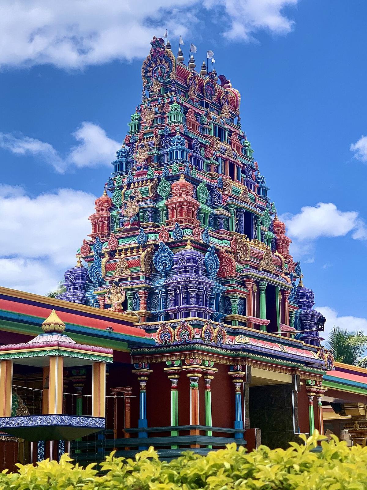 El colorido templo hindú es uno de los grandes imprescindibles que ver en Nadi