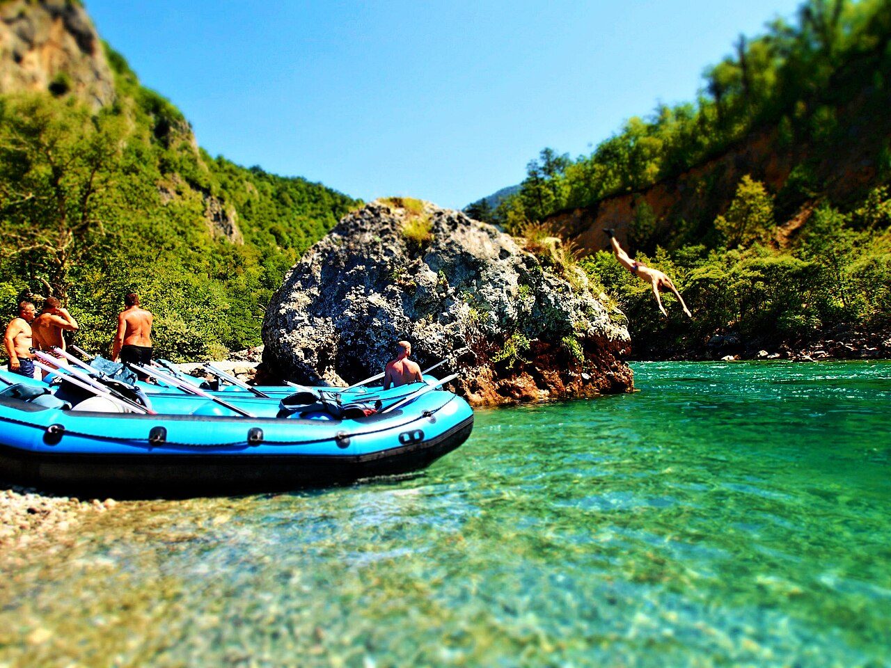 El cañón del río Tara, una de las mejores excursiones cercanas a Budva