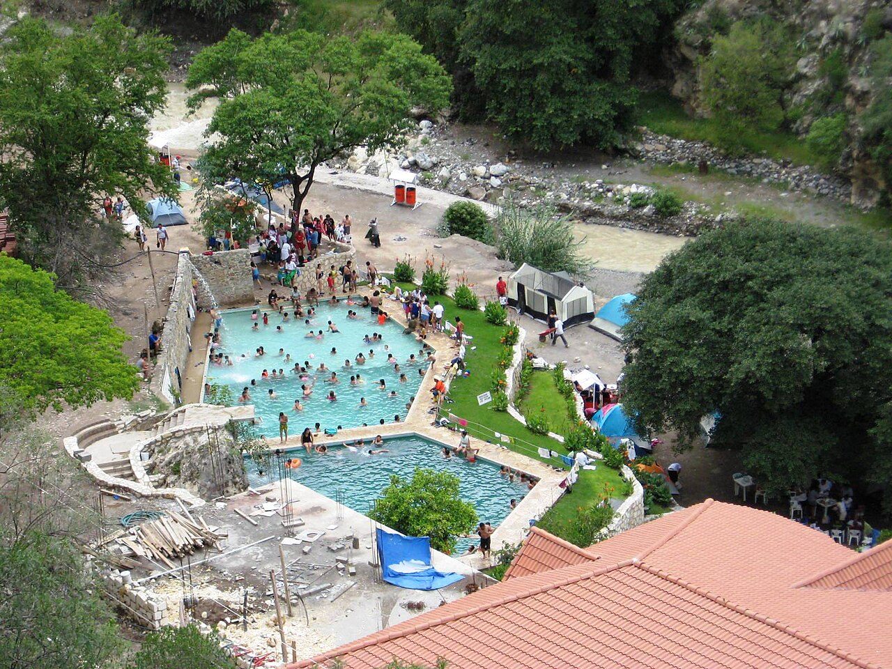 Las pozas turquesa de Tolantongo, una de las excursiones de un día en Pachuca más impresionantes