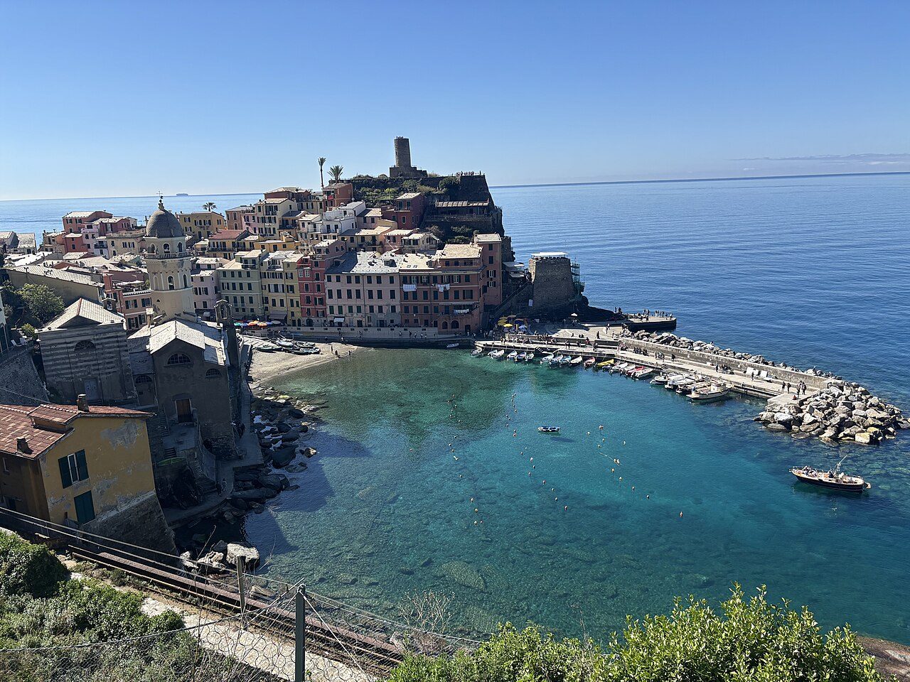 Vernazza, una de las excursiones cercanas más bonitas desde Monterosso al Mare