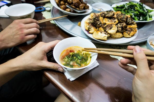 Platos típicos de Ninh Binh, parte esencial de la experiencia en Tam Coc