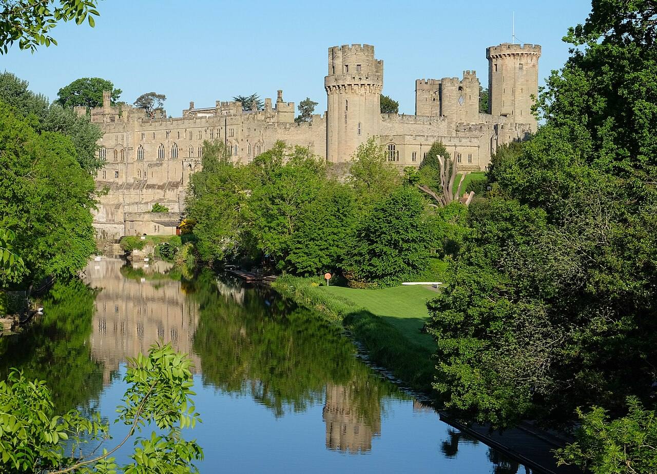 El castillo de Warwick, una excursión imprescindible cerca de Stratford Upon Avon