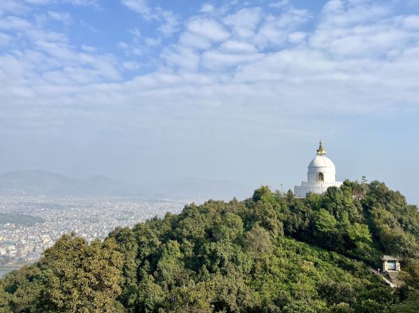 La Pagoda de la Paz Mundial, mirador imprescindible que ver en Pokhara