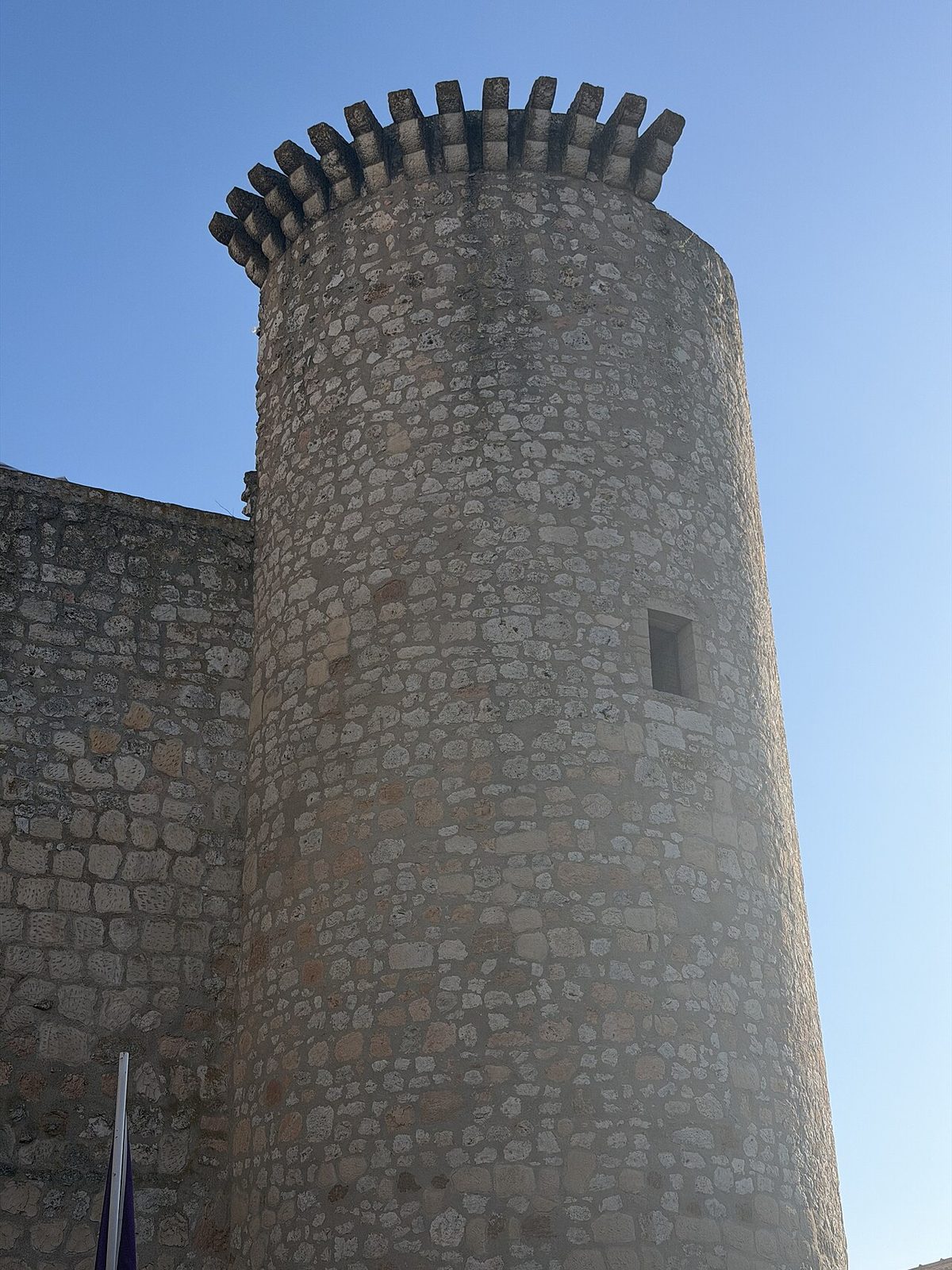 Las murallas y la torre del homenaje, el final de la visita en Trigueros del Valle