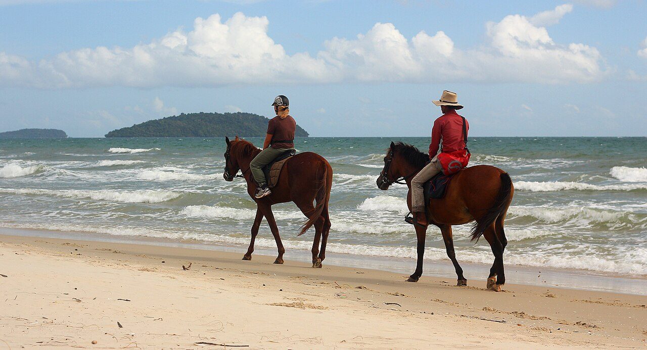 Paseo a caballo por el bosque tropical rumbo a la cascada El Limón