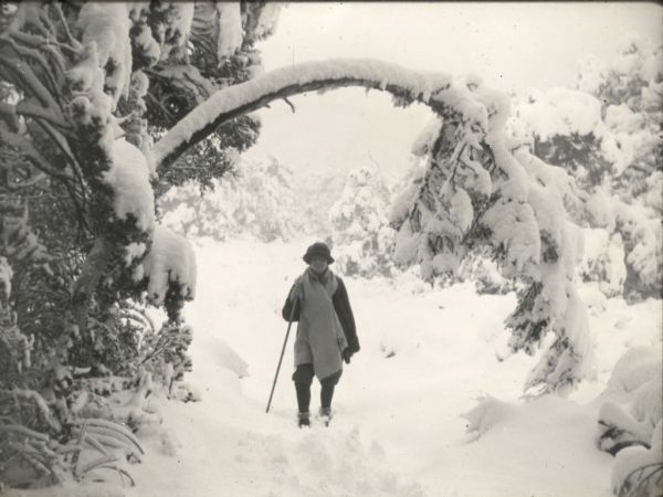 Raquetas de nieve, uno de los planes imprescindibles de qué ver en Navacerrada en invierno
