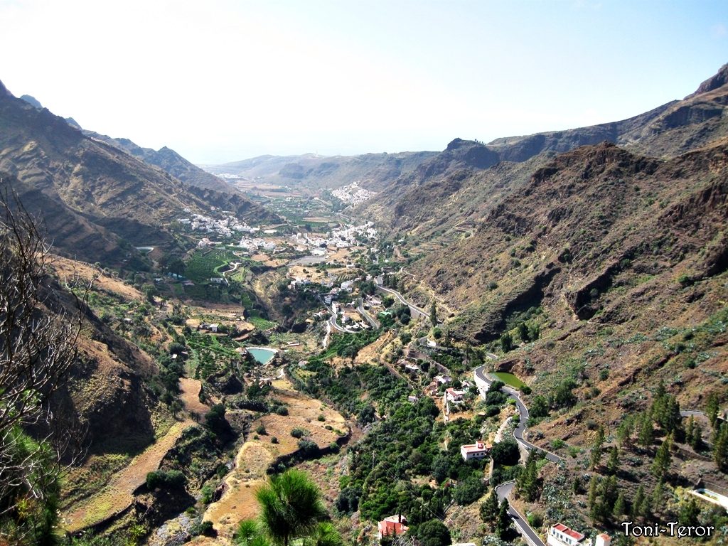 El verde Valle de Agaete, imprescindible entre las cosas que ver en Agaete