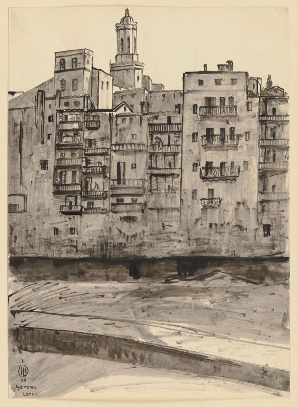 Vistas desde las murallas, uno de los miradores imprescindibles que ver en Gerona.