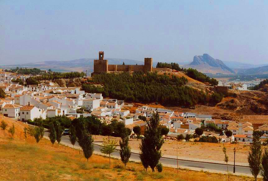 Vistas del casco histórico durante un free tour en Antequera