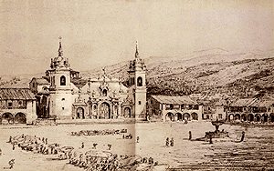 Iglesias coloniales del centro en una visita guiada en Ayacucho.