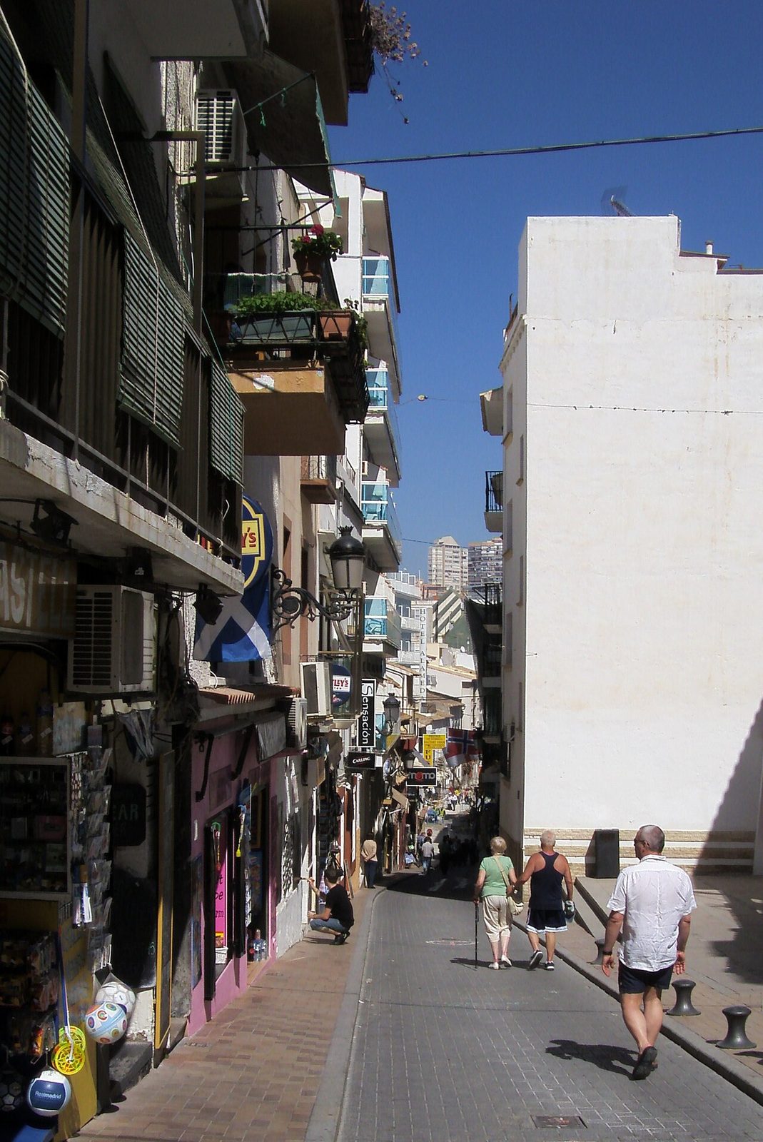 Vistas del Balcón del Mediterráneo en una visita guiada en Benidorm.