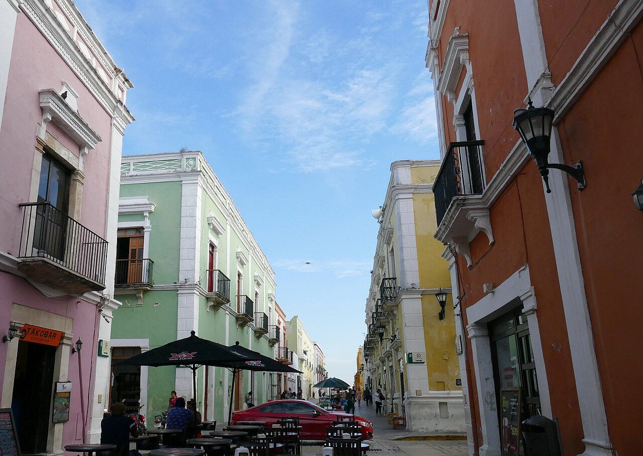 La Calle 59, la vía más fotogénica que ver en Campeche