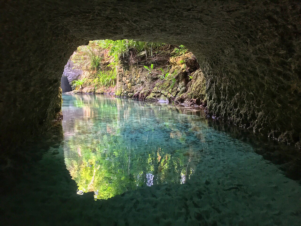 Baño en un cenote, una de las visitas guiadas en Cancún más populares