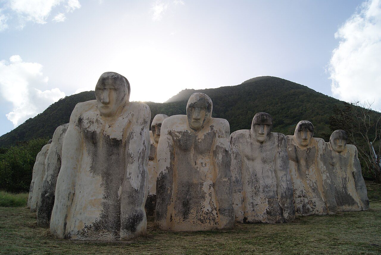 Memorial Cap 110, cerca de Les Trois Ilets, en el sur de Martinica
