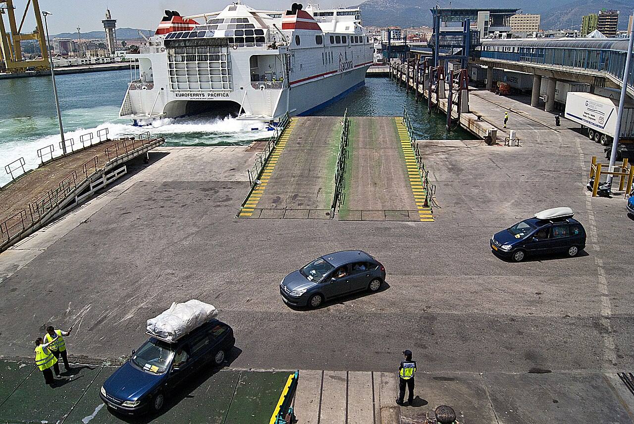 El ferry desde Algeciras, la forma más cómoda de llegar a Ceuta