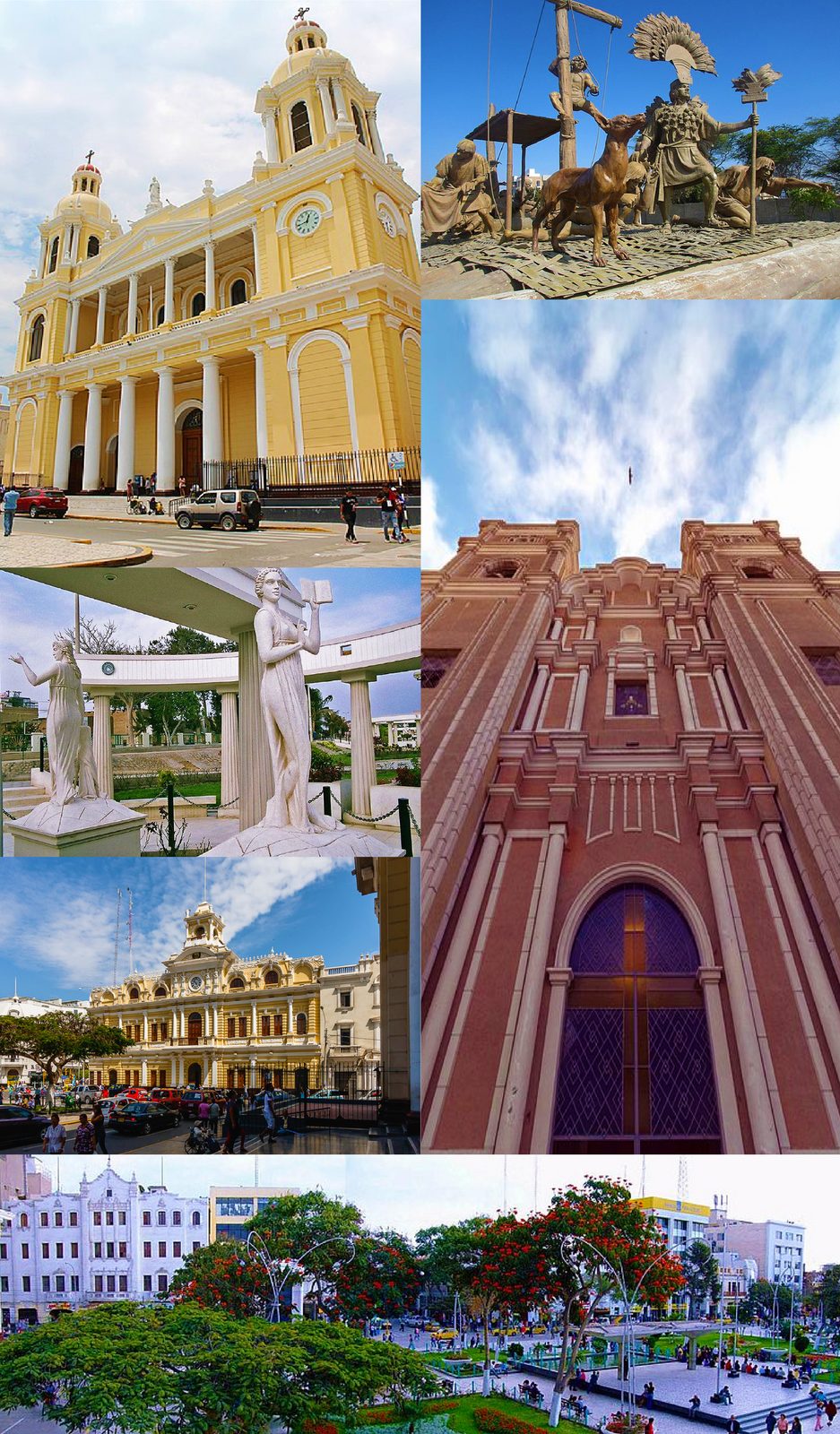 Vista de la ciudad de Chiclayo, punto de partida para descubrir el norte de Perú