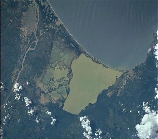 Vista de la Ciénaga Grande de Santa Marta, imprescindible qué ver en Ciénaga