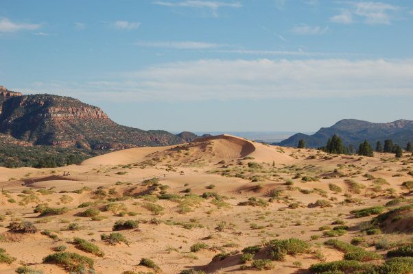 Las dunas rosadas cerca de Kanab, uno de los imprescindibles que ver en la zona