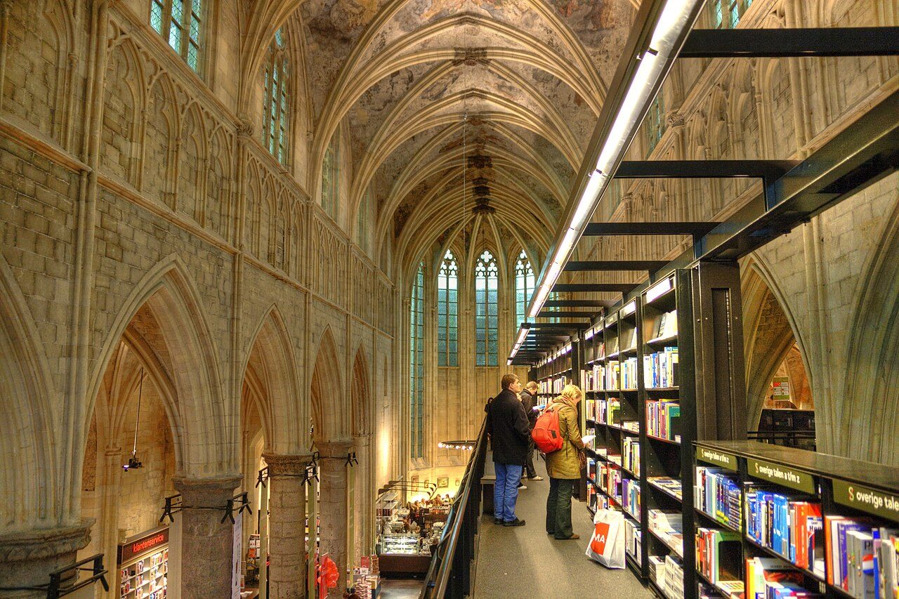 La librería Dominicanen, la parada más fotografiada entre lo que ver en Maastricht