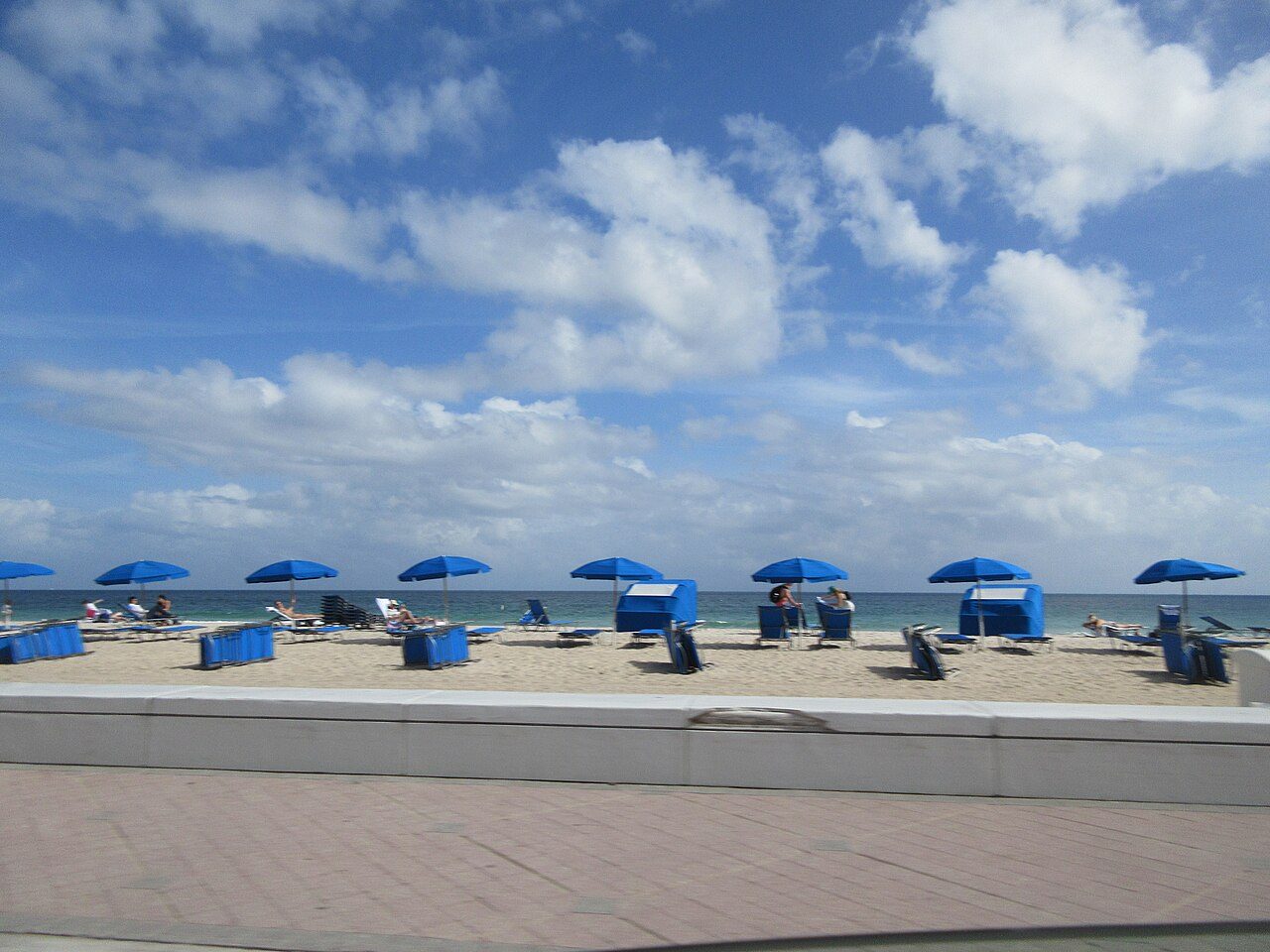 La playa principal de Fort Lauderdale, uno de los grandes atractivos de qué ver en la ciudad