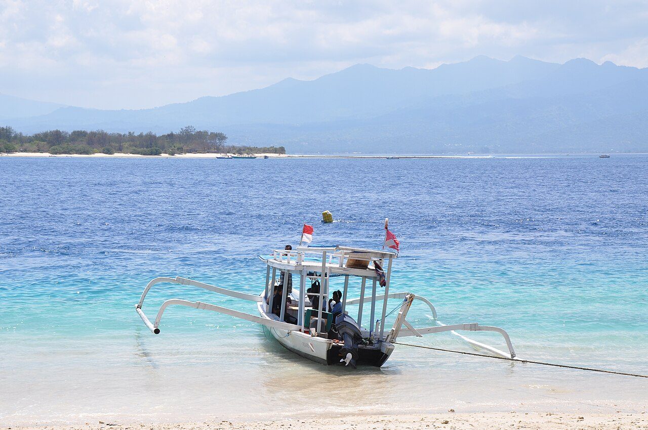En Gili Air te mueves en bici o a pie: sin coches ni prisas